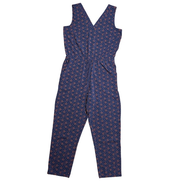 Toad&Co Pants - Toad&Co Sunkissed Liv SL Jumpsuit In Blue & Orange Sz M